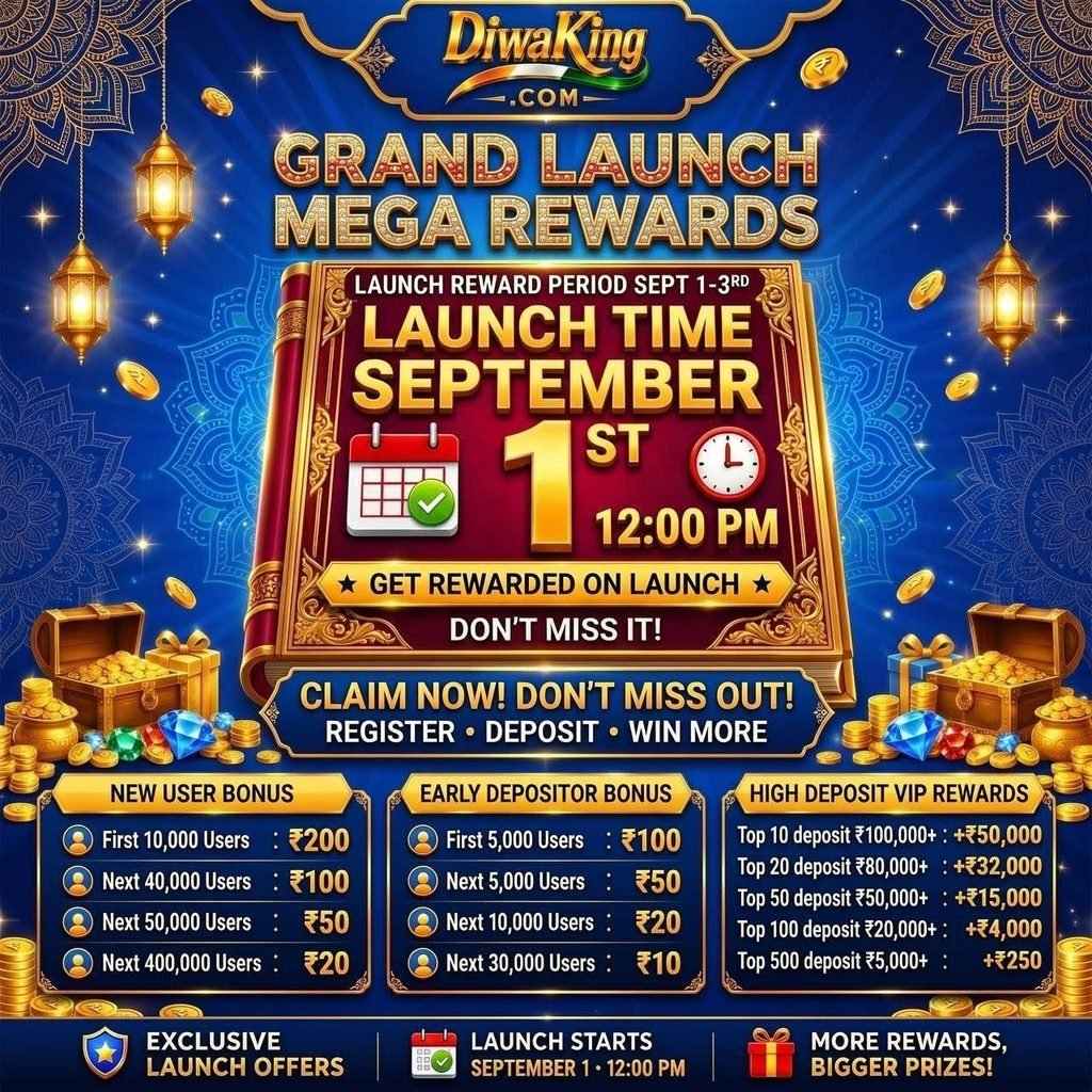 Diwa King APK ( Up Coming New Yono App) - Get Free Rs.299 Bonus